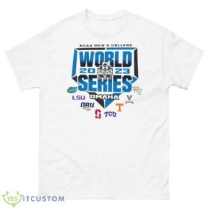 Eight Teams NCAA Men’s Baseball College World Series 2023 Shirt - 500 Men’s Classic Tee Gildan