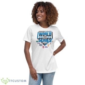 Eight Teams NCAA Men’s Baseball College World Series 2023 Shirt - Women's Relaxed Short Sleeve Jersey Tee