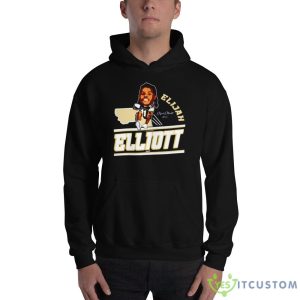 Elijah Elliot #18 Cartoon shirt - 18500 Unisex Heavy Blend Hooded Sweatshirt