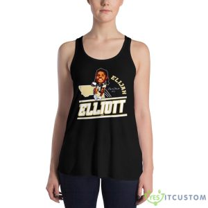 Elijah Elliot #18 Cartoon shirt - 8800 Women's Flowy Racerback Tank