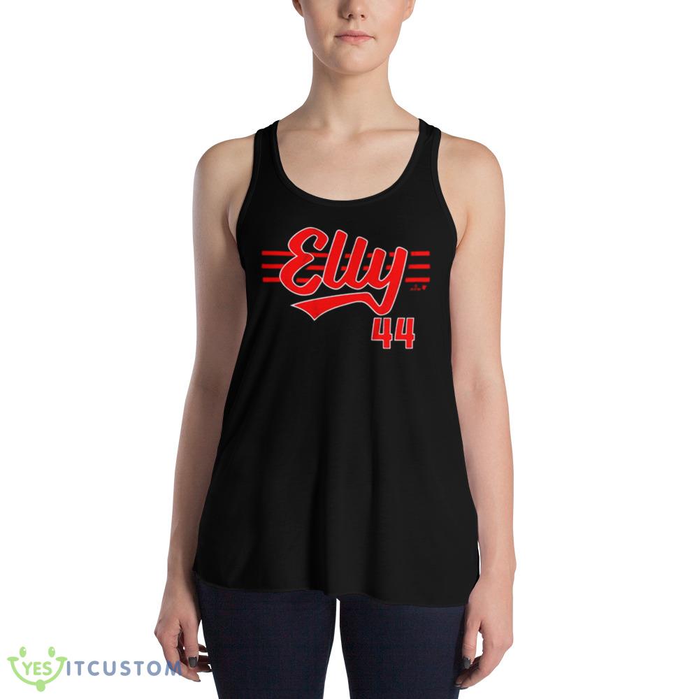 Elly de la cruz cincinnati script Design Shirt 3 Elly de la cruz cincinnati script Design Shirt - 8800 Women's Flowy Racerback Tank