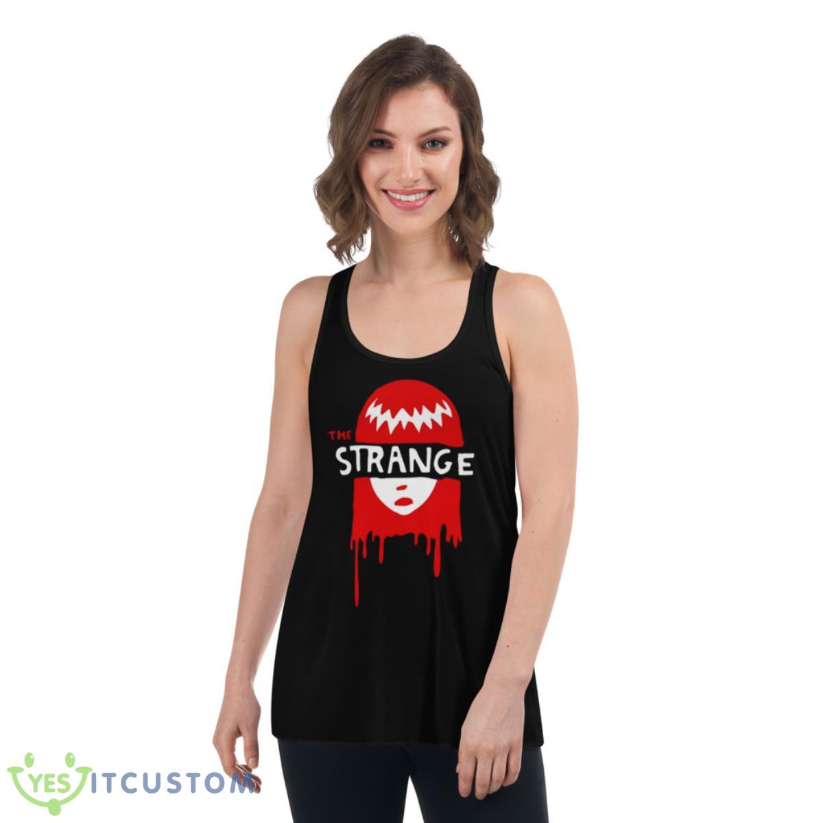 Emily Strange Gothic Shirt 5 Emily Strange Gothic Shirt - Women's Flowy Racerback Tank