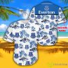 Everton FC EPL Baseball Jersey Shirt Custom Name - Everton FC EPL Baseball Jersey Shirt Custom Name