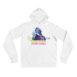 Everything Everything Band Foals White T Shirt Mockup - 3719 Unisex Fleece Pullover Hoodie