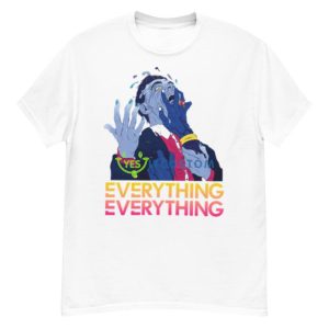 Everything Everything Band Foals White T Shirt Mockup - Men’s Classic Tee Gildan 5000