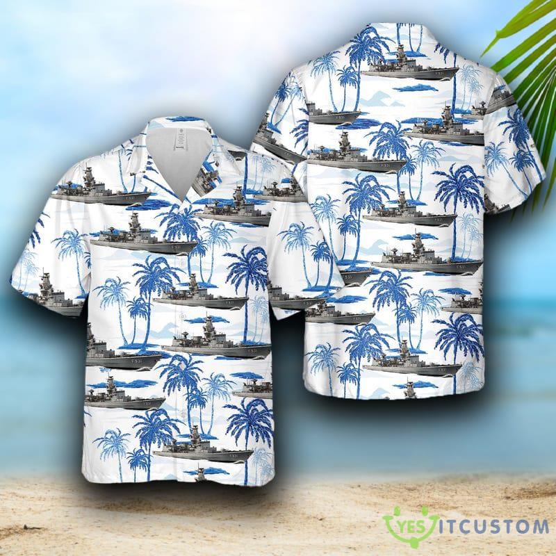 F931 Louise-Marie Belgian Navy Hawaiian Shirt For Men And Women 2 F931 Louise-Marie Belgian Navy Hawaiian Shirt For Men And Women - F931 Louise-Marie Belgian Navy Hawaiian Shirt For Men And Women