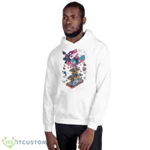 Fan Pikachu Costume Anime Manga 5th Gen Pokemon shirt - 18500 Unisex Heavy Blend Hooded Sweatshirt