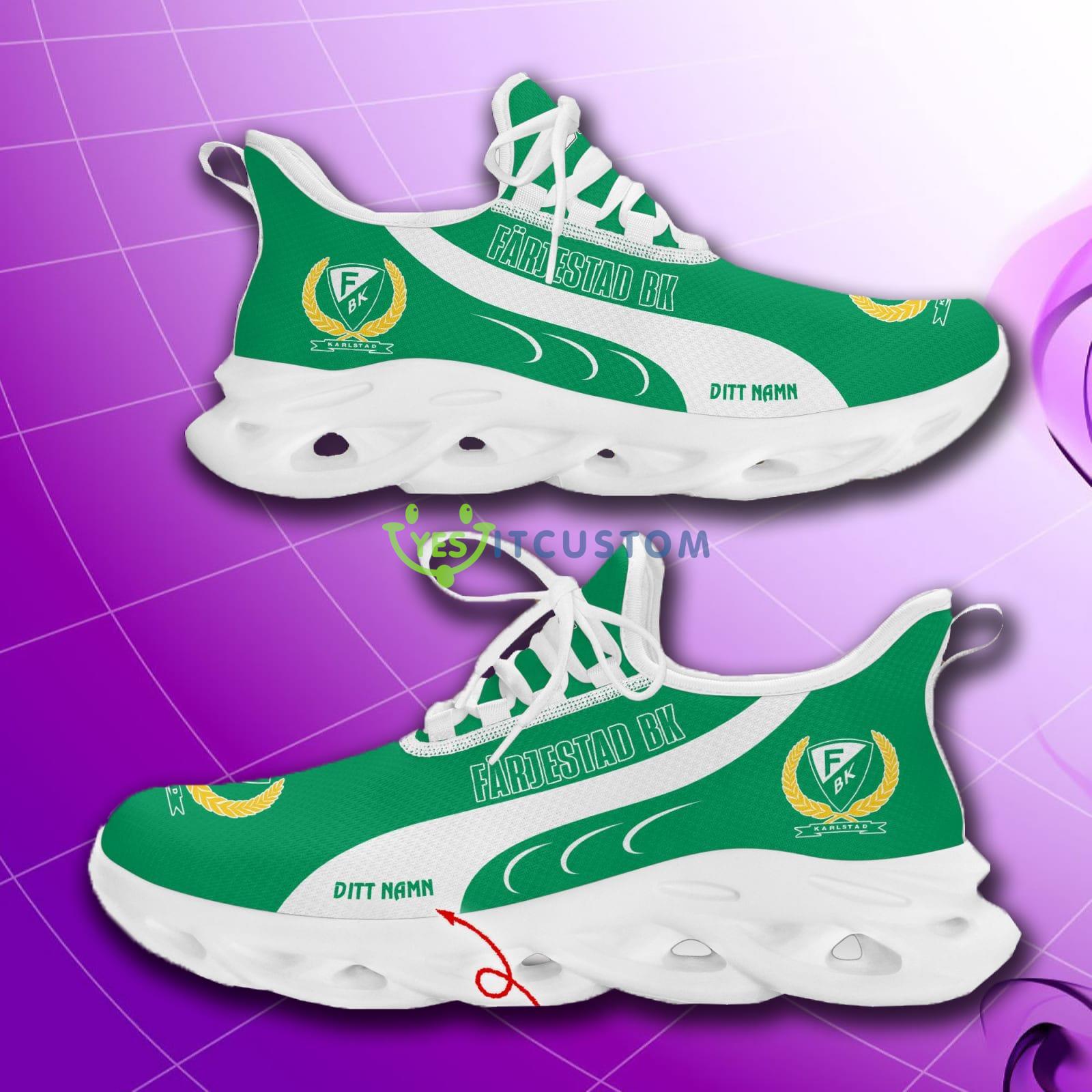 Farjestad BK Running Shoes SHL Hockeyallsvenskan Custom Name Max Soul Sneakers 2 Farjestad BK Running Shoes SHL Hockeyallsvenskan Custom Name Max Soul Sneakers - Farjestad BK_4