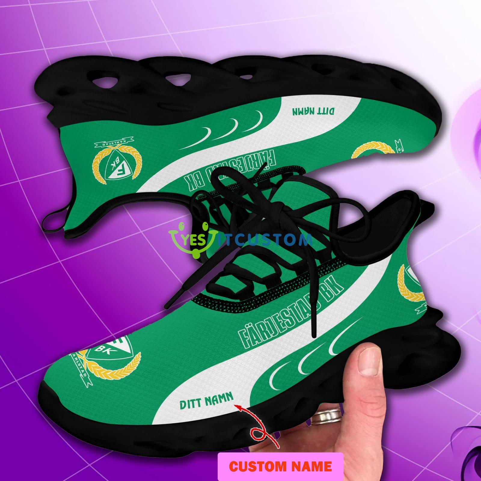 Farjestad BK Running Shoes SHL Hockeyallsvenskan Custom Name Max Soul Sneakers 6 Farjestad BK Running Shoes SHL Hockeyallsvenskan Custom Name Max Soul Sneakers - Farjestad BK_8