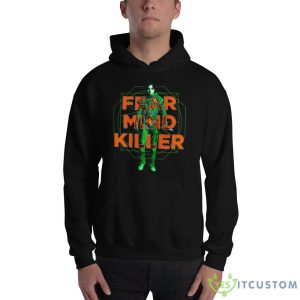 Fear is the mind killer Black T Shirt - 18500 Unisex Heavy Blend Hooded Sweatshirt