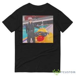 Felix with a duck Black T Shirt - 980 Lightweight Fashion Short Sleeve T-Shirt