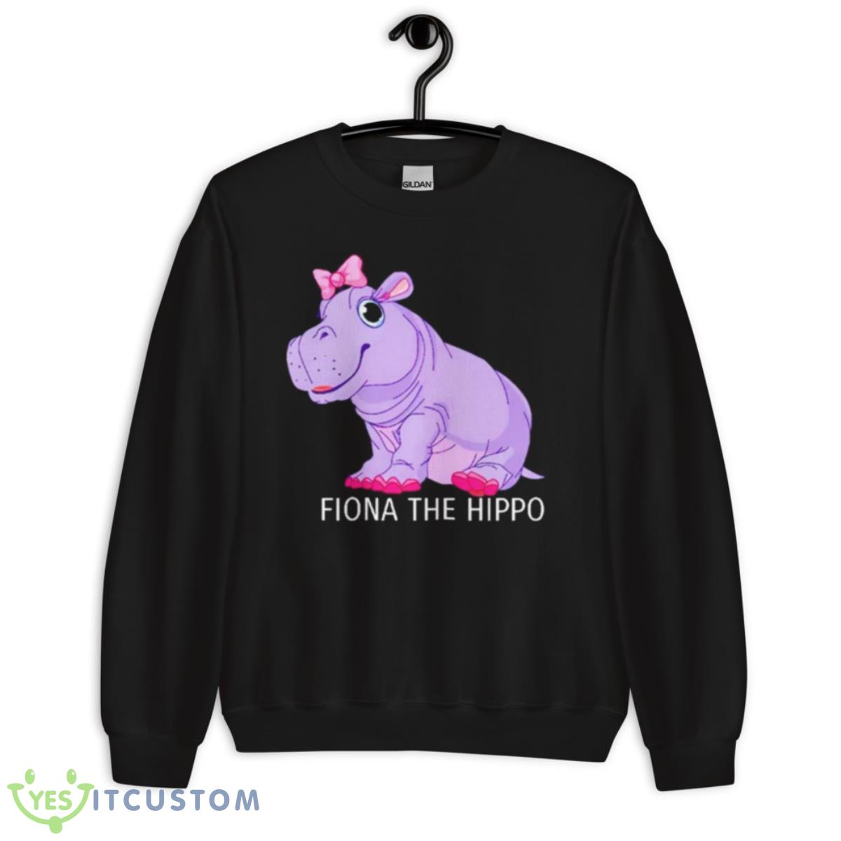 Fiona The Hippo Shirt 13 Fiona The Hippo Shirt - Unisex Crewneck Sweatshirt