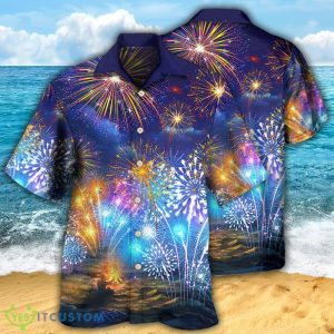 Firework By Night Hawaiian Shirt For Men And Women 3 Firework By Night Hawaiian Shirt For Men And Women - Firework By Night - Hawaiian Shirt - Owl Ohh_2