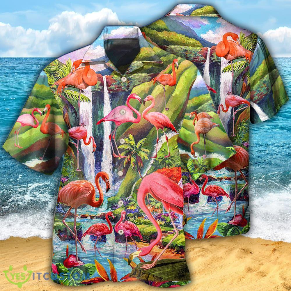 Flamingo Beautiful Landscape Hawaiian shirt For Men And Women 7 Flamingo Beautiful Landscape Hawaiian shirt For Men And Women - Flamingo Beautiful Landscape - Hawaiian shirt - Owl Ohh_2