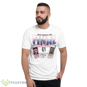 Florida Panthers vs. Vegas Golden Knights 2023 Stanley Cup Final Matchup Big Ticket shirt - 980 Lightweight Fashion Short Sleeve T-Shirt