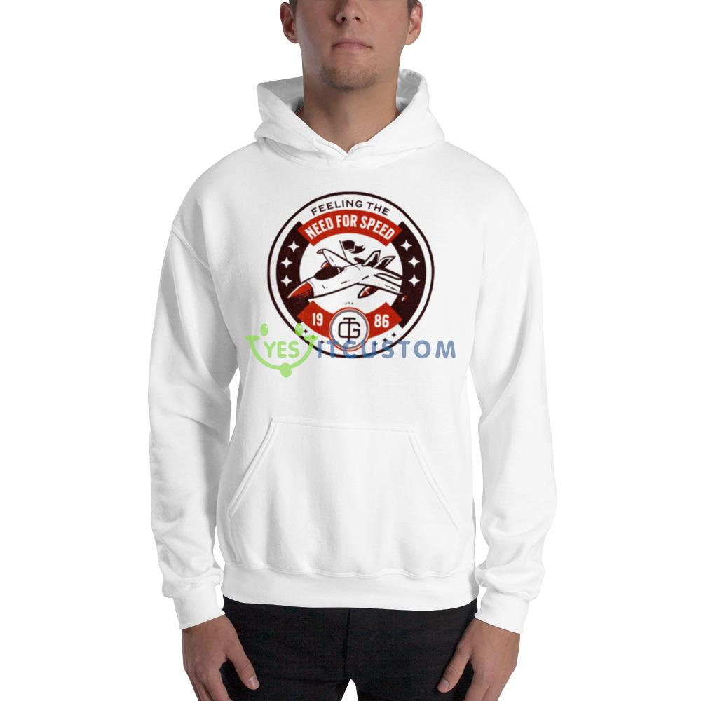 Flying Into The Danger Zone Because You Need Speed shirt 2 Flying Into The Danger Zone Because You Need Speed shirt - 18500 Unisex Heavy Blend Hooded Sweatshirt