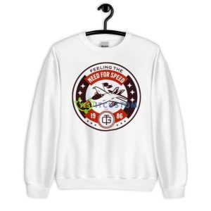 Flying Into The Danger Zone Because You Need Speed shirt - 18000 Unisex Heavy Blend Crewneck Sweatshirt