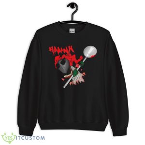 Fnf Madness Combat Tricky Yelling Graffiti Shirt - Unisex Crewneck Sweatshirt