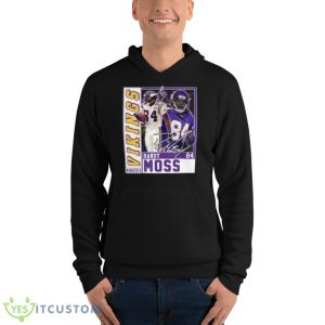 Fooball Legend Signature Vintage Retro 80s Randy Moss Shirt - Unisex Fleece Pullover Hoodie