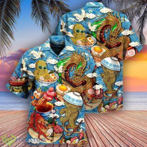 Food Ramen Fixes Everything Cool Hawaiian Shirt For Men And Women - Food Ramen Fixes Everything Cool - Hawaiian Shirt - Owl Ohh_3