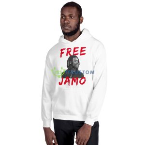 Free Jamo White T Shirt Mockup - 18500 Unisex Heavy Blend Hooded Sweatshirt