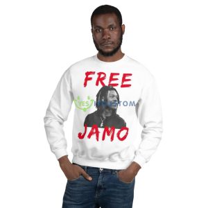 Free Jamo White T Shirt Mockup - 18000 Unisex Heavy Blend Crewneck Sweatshirt