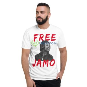 Free Jamo White T Shirt Mockup - 980 Lightweight Fashion Short Sleeve T-Shirt