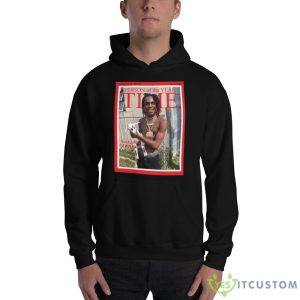 Free Melly Magazine Page shirt - 18500 Unisex Heavy Blend Hooded Sweatshirt