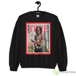 Free Melly Magazine Page shirt - 18000 Unisex Heavy Blend Crewneck Sweatshirt