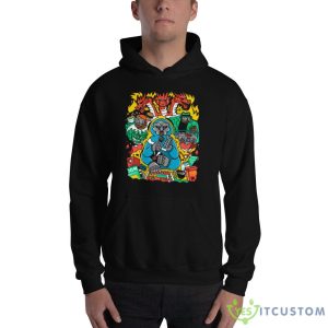 Friends Colored Mf Doom Rapper shirt - 18500 Unisex Heavy Blend Hooded Sweatshirt