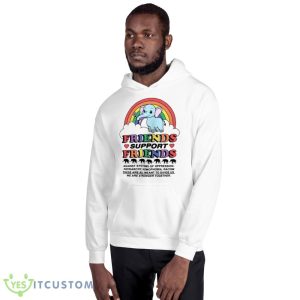 Friends Support Friends Against Systems of Oppression shirt 7 Friends Support Friends Against Systems of Oppression shirt - 18500 Unisex Heavy Blend Hooded Sweatshirt