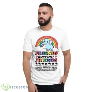 Friends Support Friends Against Systems of Oppression shirt 10 Friends Support Friends Against Systems of Oppression shirt - 980 Lightweight Fashion Short Sleeve T-Shirt