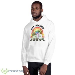 Frog dancing gay rights LGBTQ shirt 7 Frog dancing gay rights LGBTQ shirt - 18500 Unisex Heavy Blend Hooded Sweatshirt
