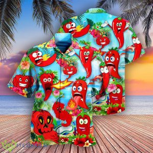 Fruit Chili Funny Chili Peppers Hawaiian Shirt For Men And Women - Fruit Chili Funny Chili Peppers - Hawaiian Shirt - Owl Ohh_3
