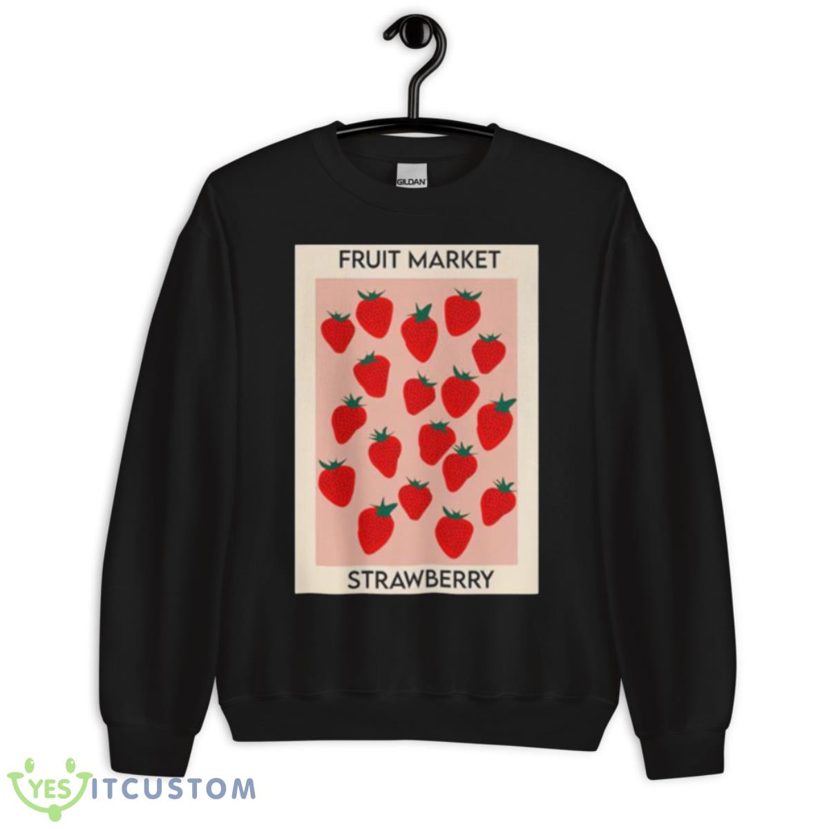 Fruit Market Strawberry Shirt 3 Fruit Market Strawberry Shirt - Unisex Crewneck Sweatshirt