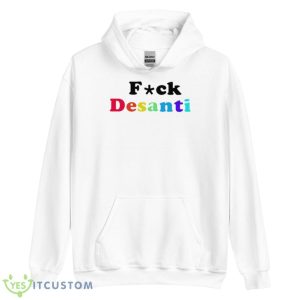 Fuck Desantis Shirt - Unisex Heavy Blend Hooded Sweatshirt