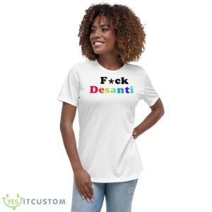 Fuck Desantis Shirt - Women's Relaxed Short Sleeve Jersey Tee