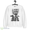 Funny Trump Mugshot Not Guilty Classic T Shirt - 18000 Unisex Heavy Blend Crewneck Sweatshirt