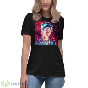 Galaxy Ben Colored Art Ben Folds Shirt 11 Galaxy Ben Colored Art Ben Folds Shirt - Women's Relaxed Short Sleeve Jersey Tee
