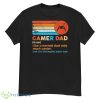 Gamer Dad Like A Normal Dad Only Much Cooler Vintage Shirt - G500 Men’s Classic T-Shirt
