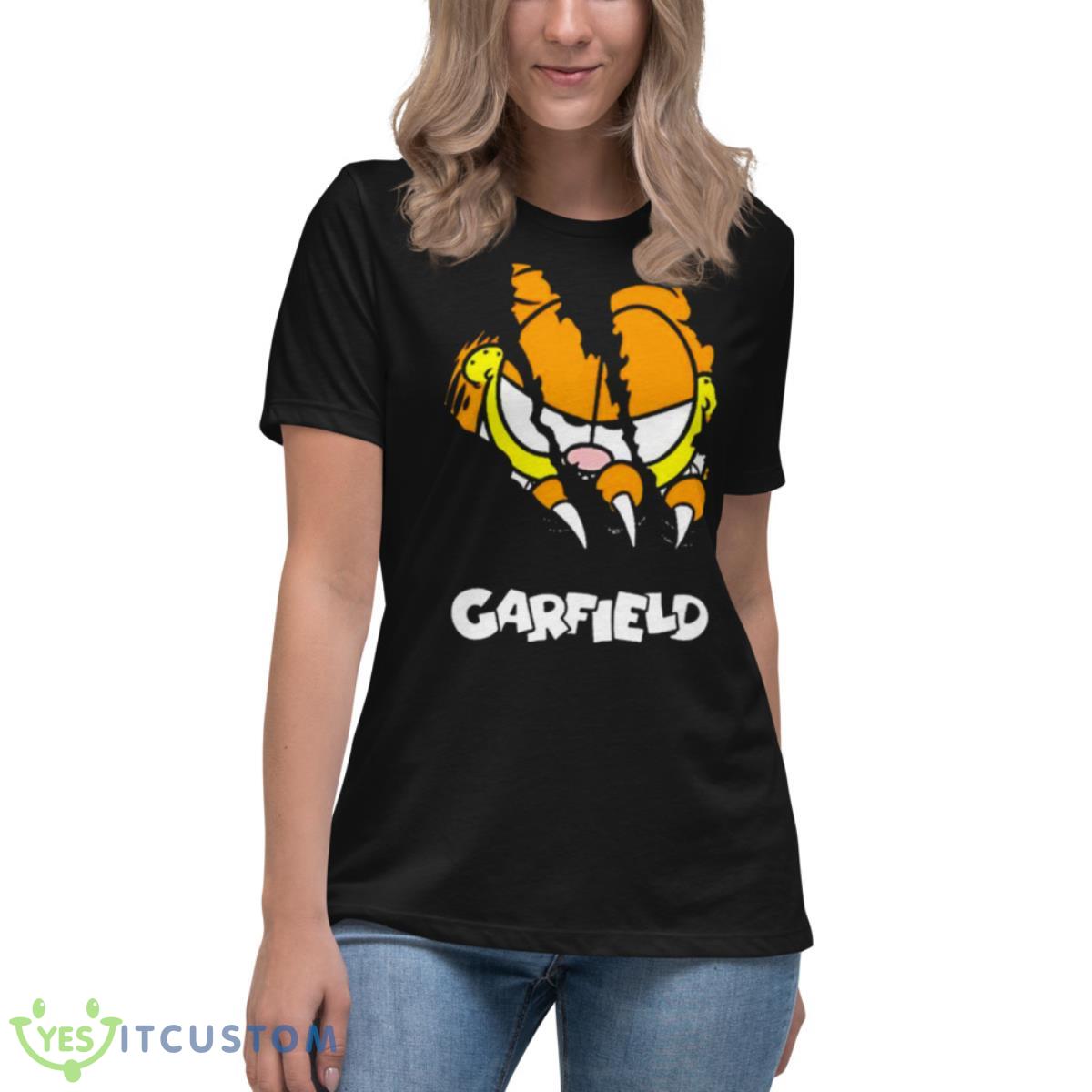 Garfield Scary 2023 Shirt 6 Garfield Scary 2023 Shirt - Women's Relaxed Short Sleeve Jersey Tee