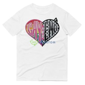 Gay And Emo Pride 2023 Graphics Shirt - 980 Lightweight Fashion Short Sleeve T-Shirt