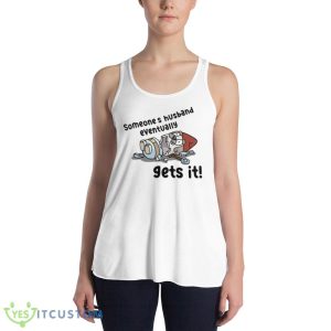 Gets It Funny Bluey shirt 9 Gets It Funny Bluey shirt - 8800 Women's Flowy Racerback Tank