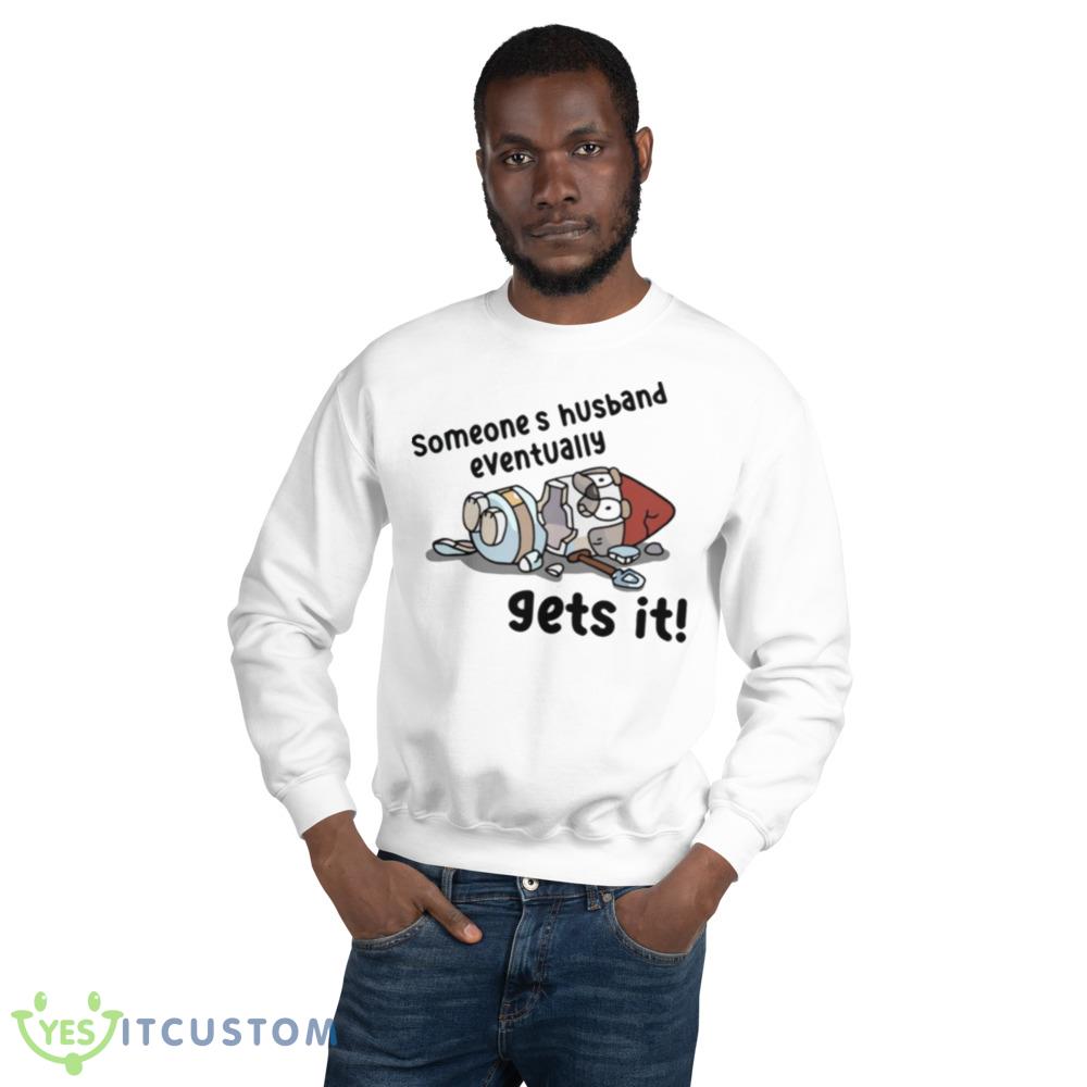 Gets It Funny Bluey shirt 12 Gets It Funny Bluey shirt - 18000 Unisex Heavy Blend Crewneck Sweatshirt