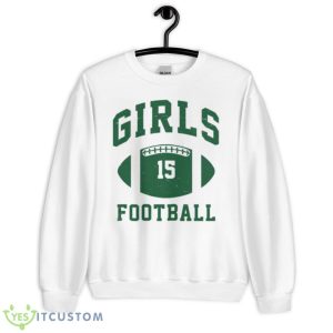 Girls Football #15 Shirt - Unisex Heavy Blend Crewneck Sweatshirt