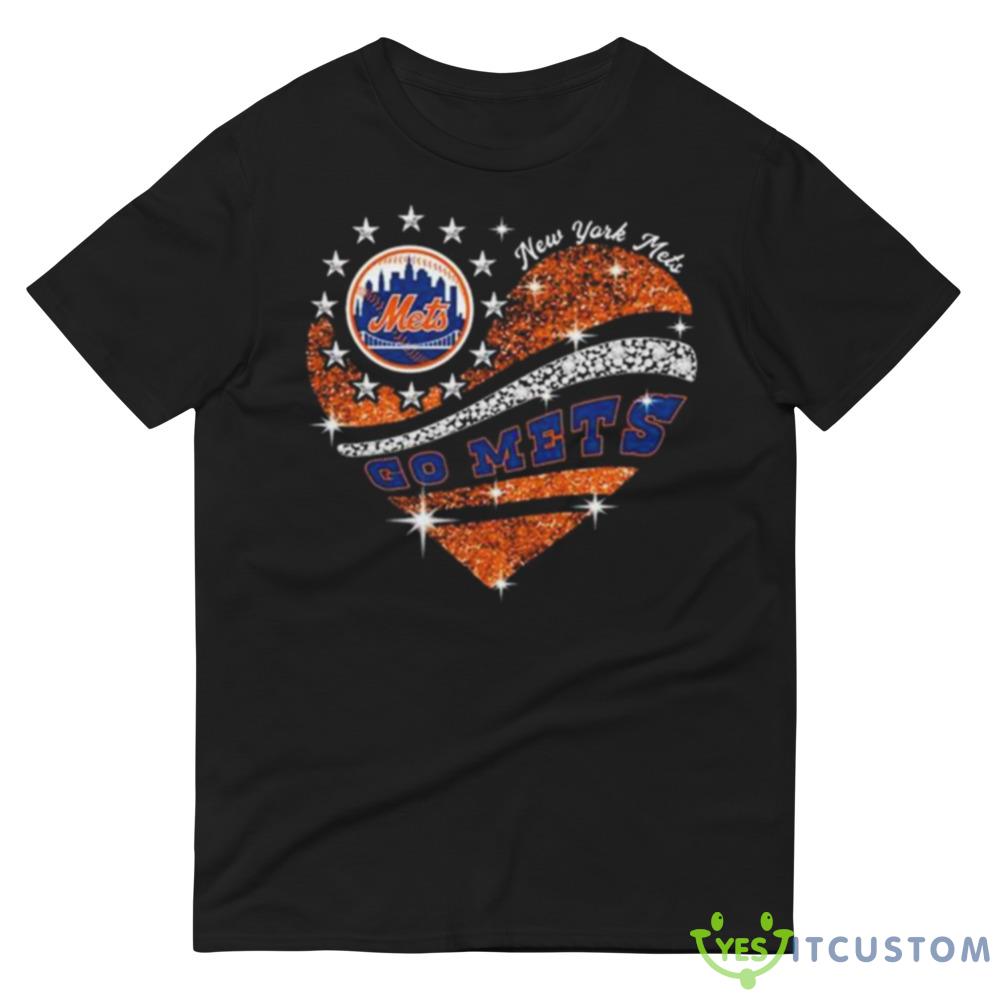 Go Mets Baseball Orange Glitter Heart 2023 shirt 11 Go Mets Baseball Orange Glitter Heart 2023 shirt - 980 Lightweight Fashion Short Sleeve T-Shirt