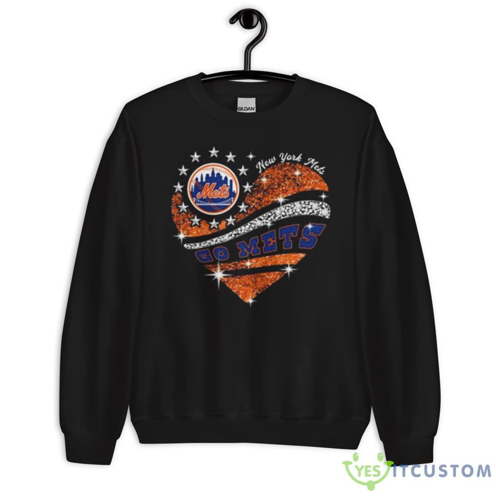 Go Mets Baseball Orange Glitter Heart 2023 shirt 10 Go Mets Baseball Orange Glitter Heart 2023 shirt - 18000 Unisex Heavy Blend Crewneck Sweatshirt