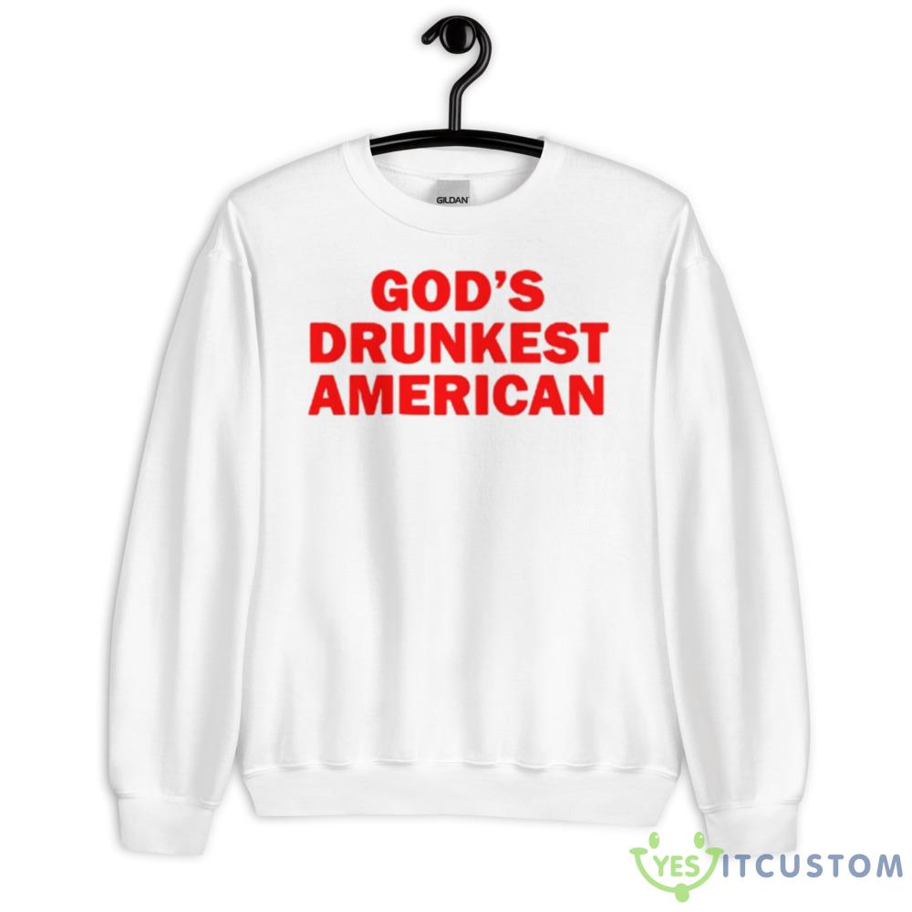 God’s drunkest American 2023 shirt 10 God’s drunkest American 2023 shirt - 18000 Unisex Heavy Blend Crewneck Sweatshirt