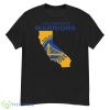 Golden State Warriors Basketball Map Logo 2023 Shirt - G500 Men’s Classic T-Shirt