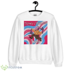 Gonzo Trans Liberation Now Shirt - Unisex Heavy Blend Crewneck Sweatshirt